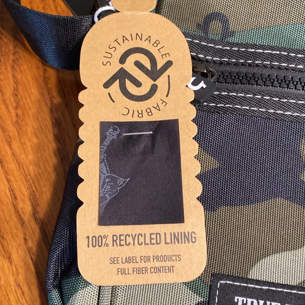 True Religion Frank Crossbody Bag Camouflage TR101402 NWT